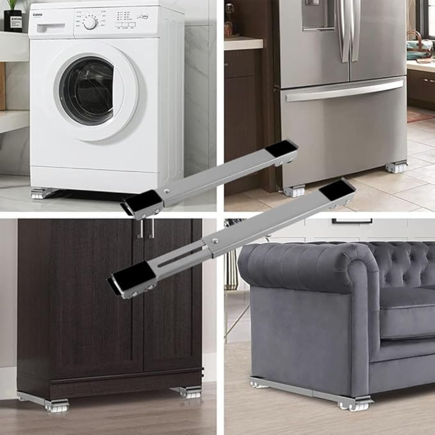 Soporte con ruedas multifuncional