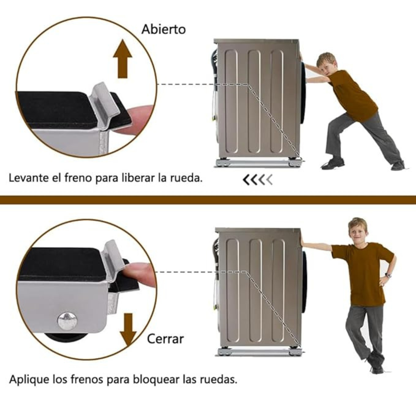 Soporte con ruedas multifuncional