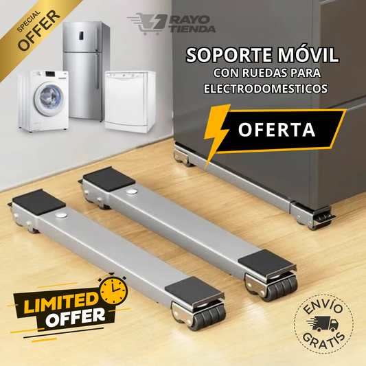Soporte con ruedas multifuncional